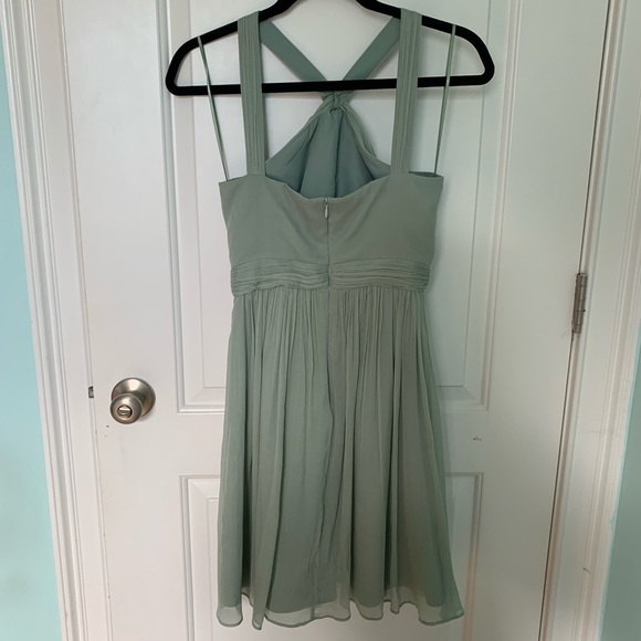 J. Crew Sinclair dress mint green - Picture 3 of 4